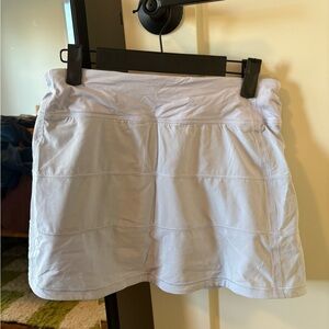 lululemon athletica light blue workout skort